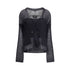 Giorgio Armani Double-breasted cardigan and top in a wool and mohair blend Twin-set